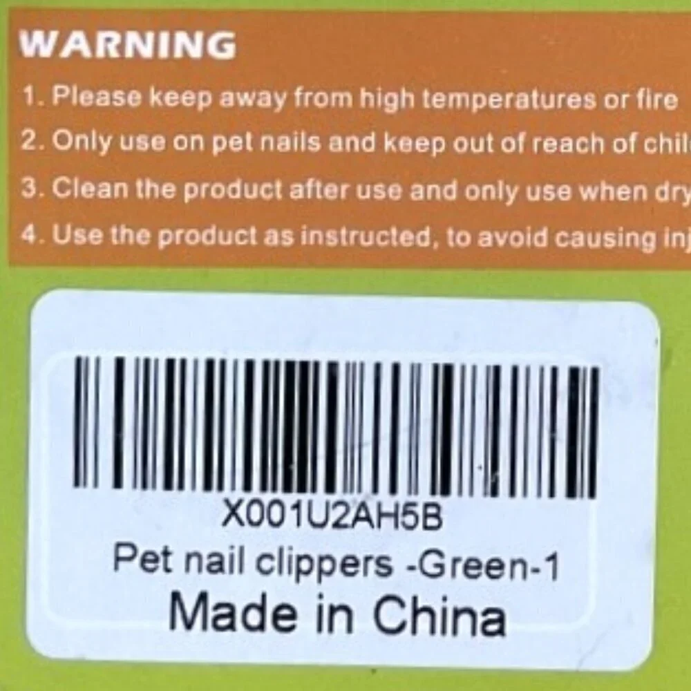 NAIL SCISSORS CLIPPERS, TRIMMER, SMALL PET - CATS, DOGS, RABBITS